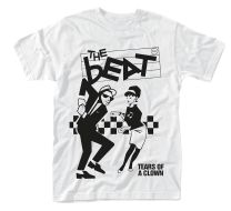 Plastic Head Men's Beat, the Tears of A Clown T-Shirt, White, Small - Small