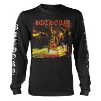 Bathory Hammerheart Men Long-Sleeve Shirt Black Xxl, 100% Cotton, Regular