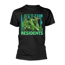 Residents T Shirt Meet the Band Logo New Official Mens Black - Small