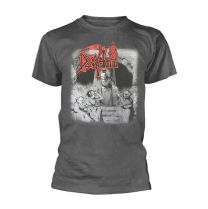 Death Scream Blood Y Gore Vintage Wash T-Shirt - Black - Small - Small