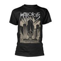 Plan 9 Men's Metropolis Poster Art T-Shirt Black - Medium