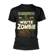 Plan 9 Men's White Zombie T-Shirt Black - Small