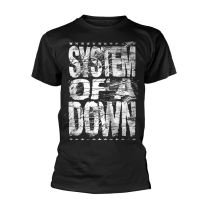 System of A Down Distressed Logo T-Shirt - Black - Xx-Large - Xx-Large