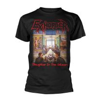 Exhorder Slaughter In the Vatican T-Shirt - Black - Small - Small
