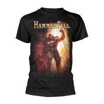 Hammerfall Dethrone and Defy T-Shirt Black M