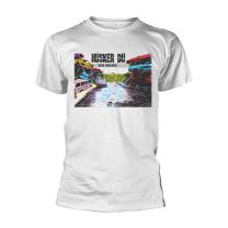 Husker Du T Shirt Zen Arcade Album Cover Band Logo Official Mens White S - Small