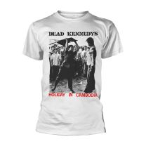 Dead Kennedys Holiday In Cambodia T-Shirt White S - Small
