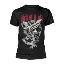 Sick of It All Men's Eagle T-Shirt Black - Small