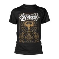 Cryptopsy T Shirt Extreme Music Band Logo Official Mens Black L - Large