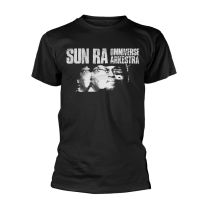 Sun Ra T Shirt Omniverse Arkestra Distressed Logo Official Mens Black M - Medium