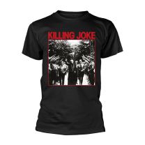 Killing Joke T Shirt Pope Band Logo Official Mens Black L - Large