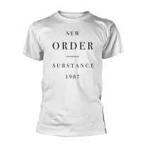 New Order Men's Substance T-Shirt White - Xx-Large