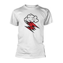 Hellacopter T Shirt Grace Cloud Band Logo New Official Mens White - Xx-Large