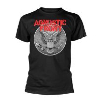 Agnostic Front Against All Eagle T-Shirt Black S - Small