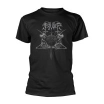 Tsjuder T Shirt Demonic Supremacy Band Logo Official Mens Black L