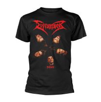 Dismember T Shirt Pieces Band Logo Official Mens Black S - Small