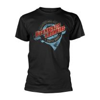 Manfred Mann's Earth Band T Shirt Nightingales & Bombers Official Mens Black M