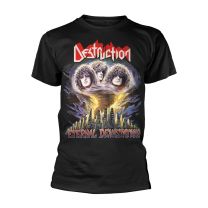 Destruction T Shirt Eternal Devastation Band Logo Official Mens Black M - Medium