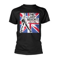 Last Resort T Shirt A Way of Life Band Logo Official Mens Black S - Small