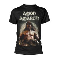 Amon Amarth T Shirt Berzerker Band Logo Official Mens Black L - Large
