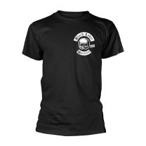 Black Label Society T Shirt Skull Band Logo Official Mens Black L - Large