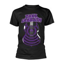 Zakk Wylde T Shirt Sabbath Guitar Logo New Official Mens Black - Xxx-Large