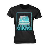 Enter Shikari T Shirt Synth Square Band Logo Official Womens Skinny Fit Black Xxl - Xx-Large