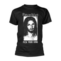 Poison Idea 'pick Your King' (Black) T-Shirt (Medium) - Medium