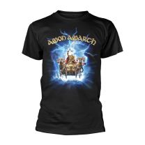 Amon Amarth Official T Shirt Metal 'crack the Sky' Thor M Black
