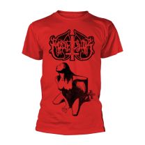 Marduk Me Jesus Tshirt(Red), Black, Medium