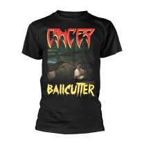 Cancer T Shirt Ballcutter Band Logo Official Mens Black S - Small
