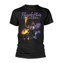 Prince Men's Purple Rain (Black) T-Shirt Black, Black, 2x - Xx-Large