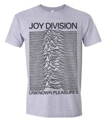 Joy Division Unknown Pleasures (Grey) L - Large