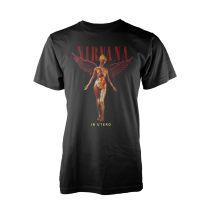 Live Nation Men's Nirvana-In Utero T-Shirt, Black, Medium - Medium