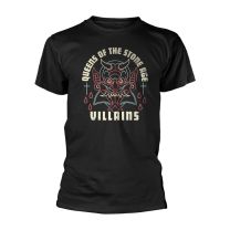 Queens of the Stone Age Villains T-Shirt Black S - Small