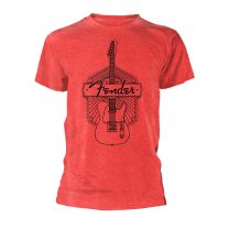 Fender Men's Est 1946 T-Shirt Red - Small