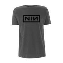 Nine Inch Nails Classic Logo T-Shirt Charcoal Xxl - Xx-Large