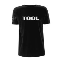 Tool Classic Logo Men T-Shirt Black S, 100% Cotton, Regular - Small