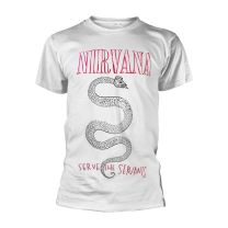 Nirvana Serve the Servants T-Shirt White L - Large