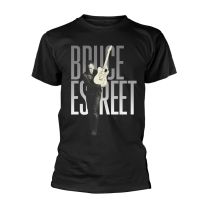 Bruce Springsteen T Shirt Estreet Band Logo Official Mens Black S - Small