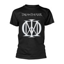 Dream Theater Distance Over Time Logo Men T-Shirt Black M, 100% Cotton, Regular - Medium