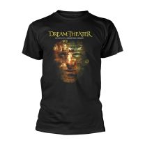 Dream Theater Metropolis Sfam Men T-Shirt Black S, 100% Cotton, Regular - Small