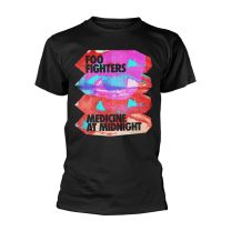 Rock Off Foo Fighters Medicine At Midnight Unisex T-Shirt (Medium) - Medium