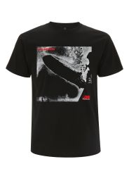 Led Zeppelin Men's Ledzeppelin_1 Remastered Cover Bl_ts:1xl T-Shirt, Black (Black Black), X (Size:x-Large) - X-Large