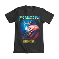 Forbidden T Shirt Evil Band Logo New Official Mens Black - Small