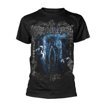 Cradle of Filth T Shirt Gilded Band Logo Official Mens Black S - Small