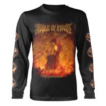 Cradle of Filth T Shirt Nymphetamine Album Official Mens Black Long Sleeve S