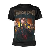 Cradle of Filth T Shirt Crawling King Chaos Band Logo Official Mens Black S