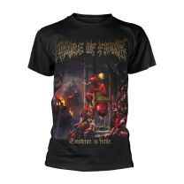 Cradle of Filth T Shirt Existence Is Futile Band Logo Official Mens Black S