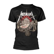 Metallica T Shirt 40th Anniversary Garage Band Logo Official Mens Black M
